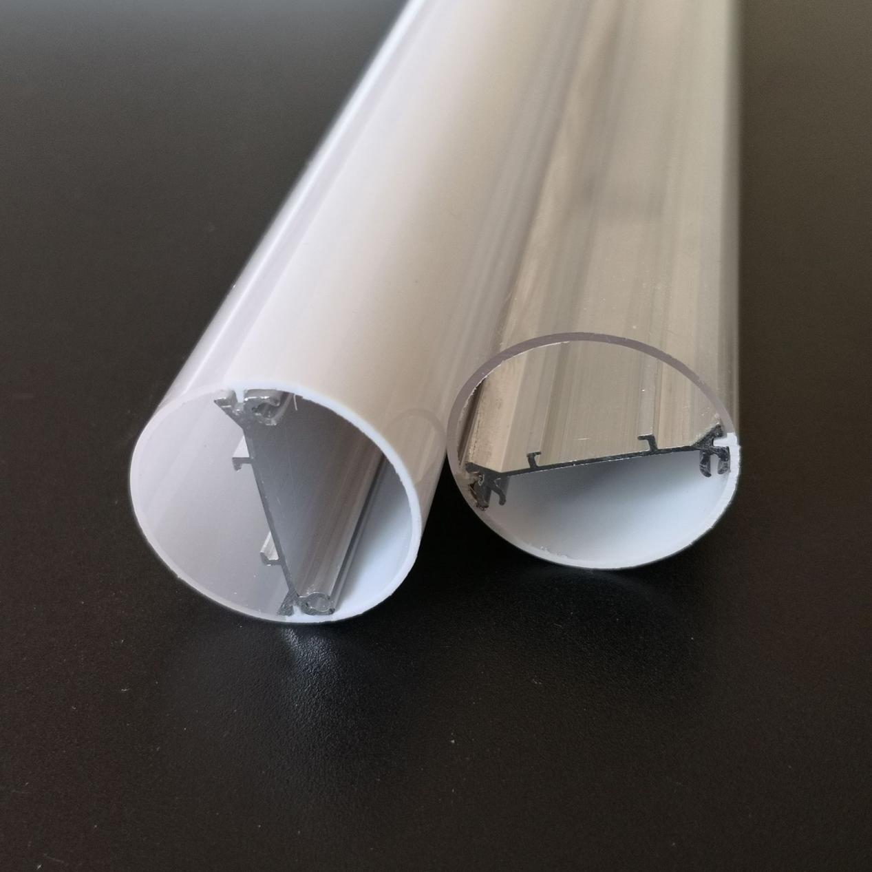 Nouveau boîtier de tube en plastique T8 de 12 mm de large