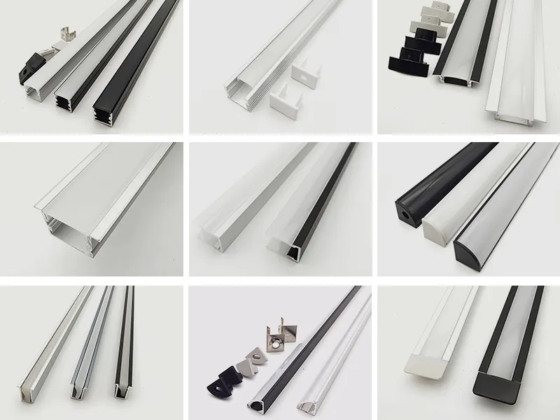 Profilés en aluminium LED