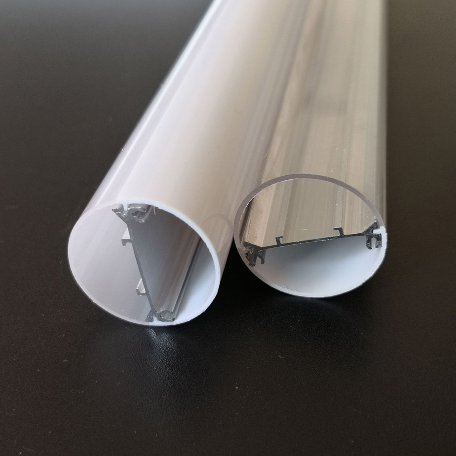 Boîtier de tube en plastique LED T8